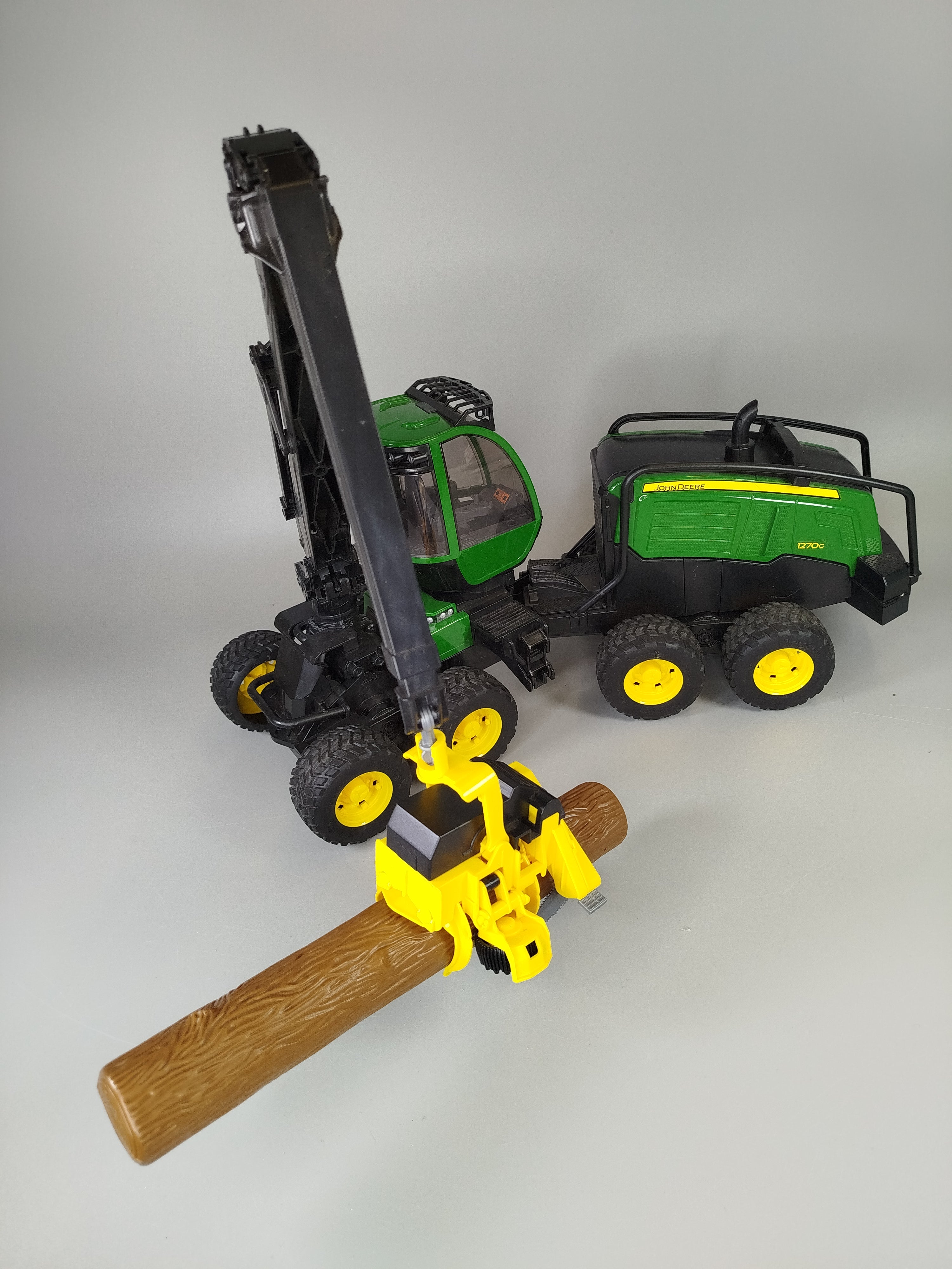 Forstwirtschafts-Spielset von John Deere und Playmobil